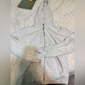 brandy melville zip up hoodie